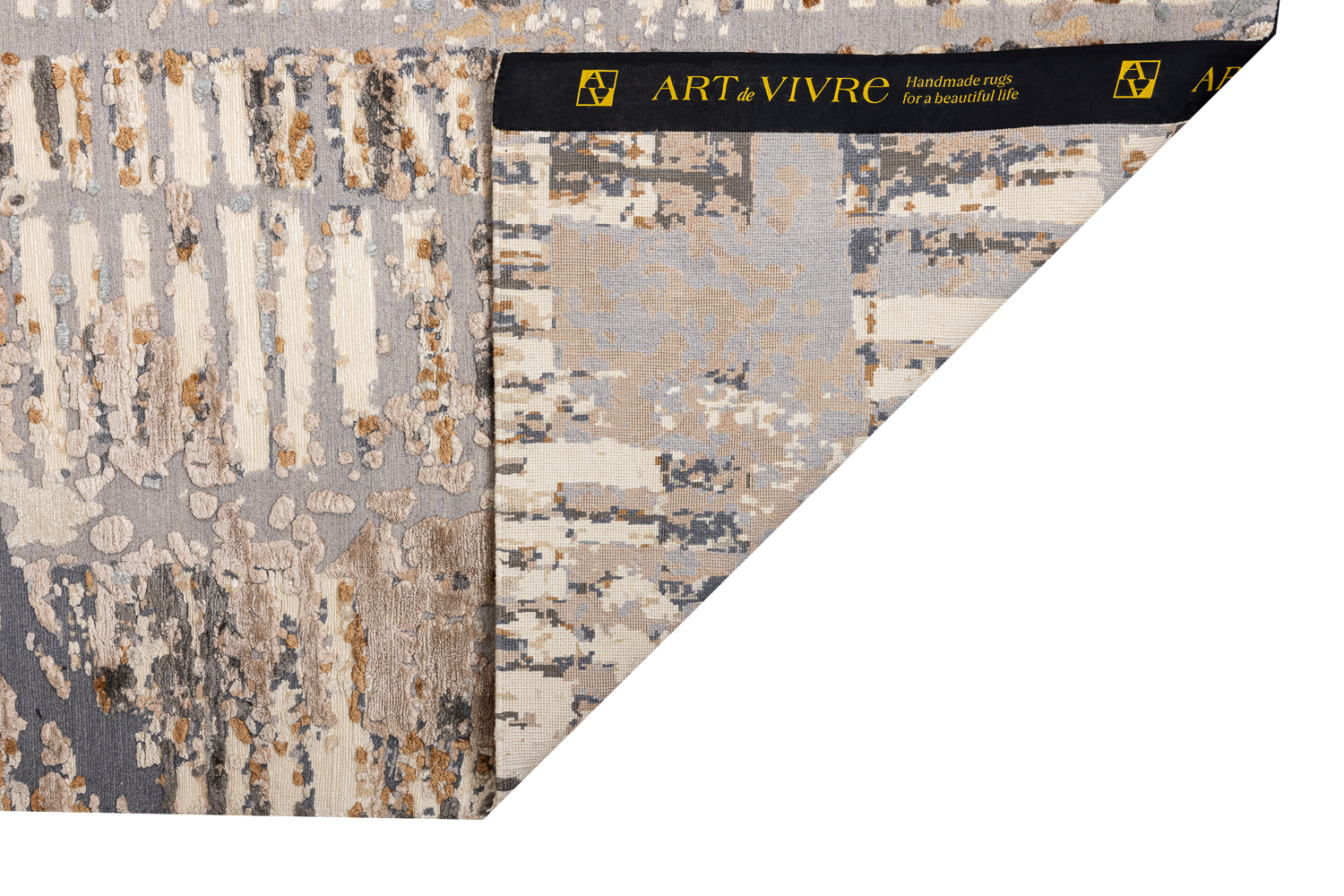 Ковёр Эвкалиптовый шёлк/Шерсть CERAMICS Непал ART de VIVRE CERAMICS06-MLT