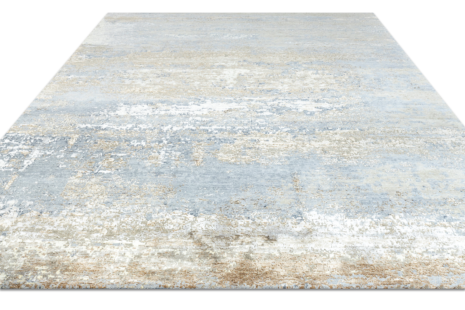 Ковёр Шёлк/Шерсть WEST HOLLYWOOD Индия ART de VIVRE PJ2103-SILVER-GREY