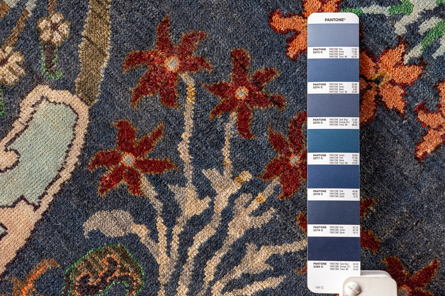 Ковёр Шерсть ZIEGLER VINTAGE Индия ART de VIVRE AC228-BLUE-MIX(154x218)