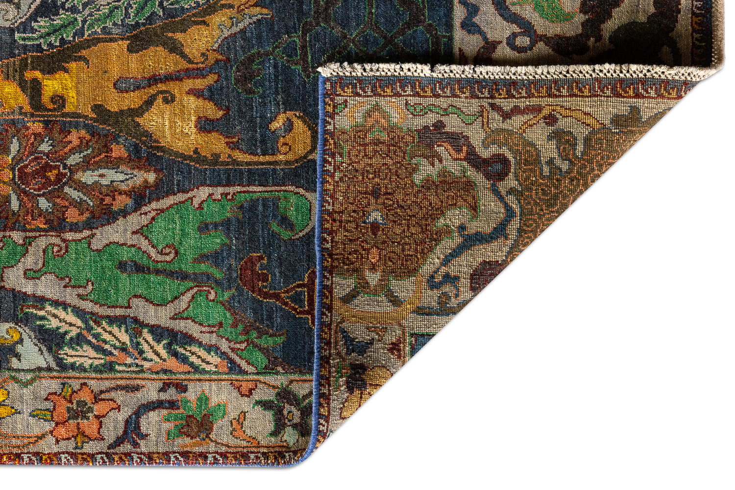 Ковёр Шерсть ZIEGLER VINTAGE Индия ART de VIVRE AC228-BLUE-MIX(154x218)
