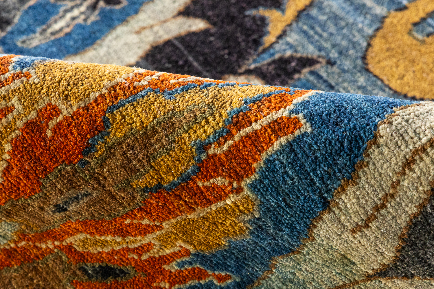 Ковёр Шерсть ZIEGLER VINTAGE Индия ART de VIVRE AC228-BLUE-MIX(287x432)