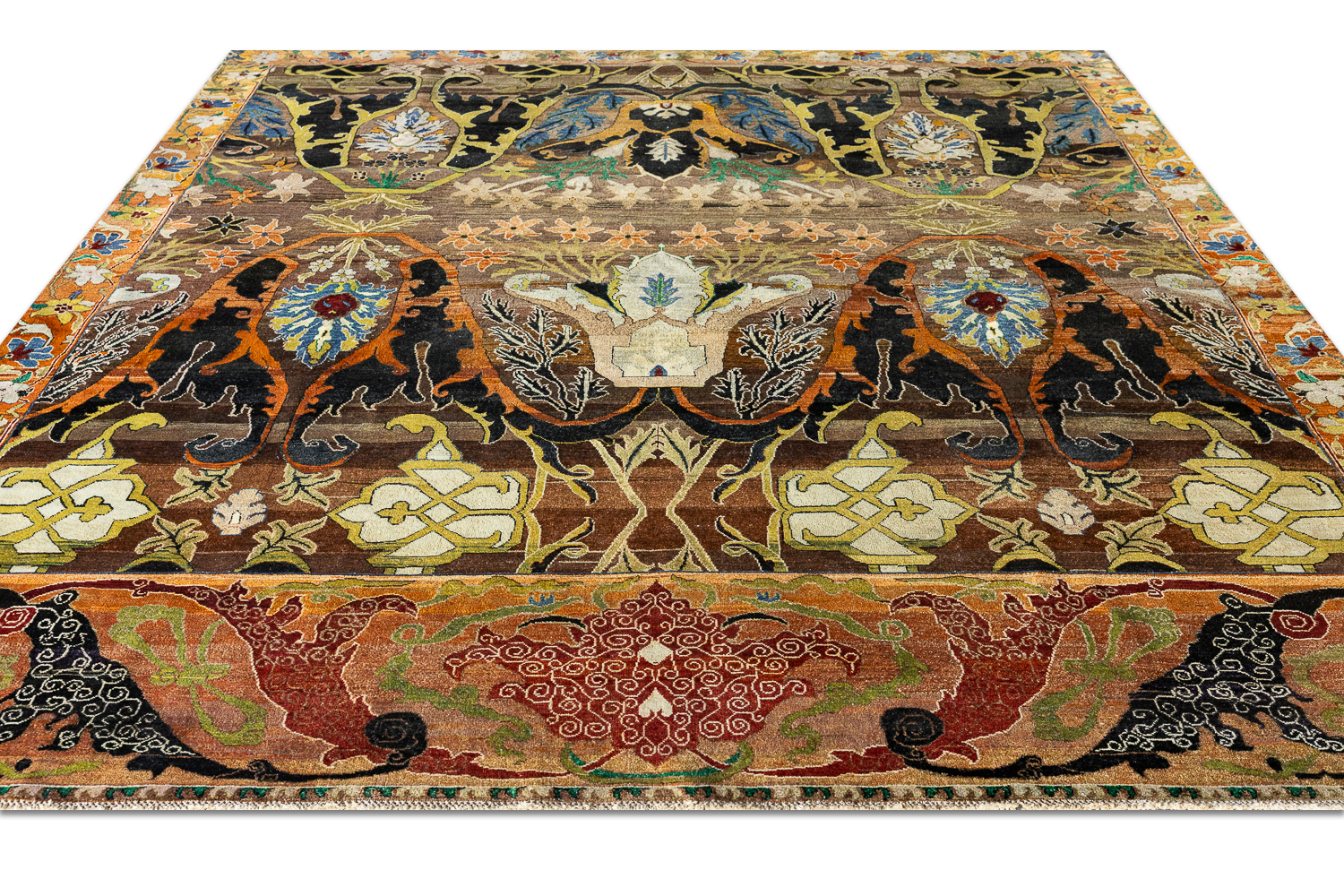 Ковёр Шерсть ZIEGLER VINTAGE Индия ART de VIVRE AC228-BLUE-MIX(244x315)