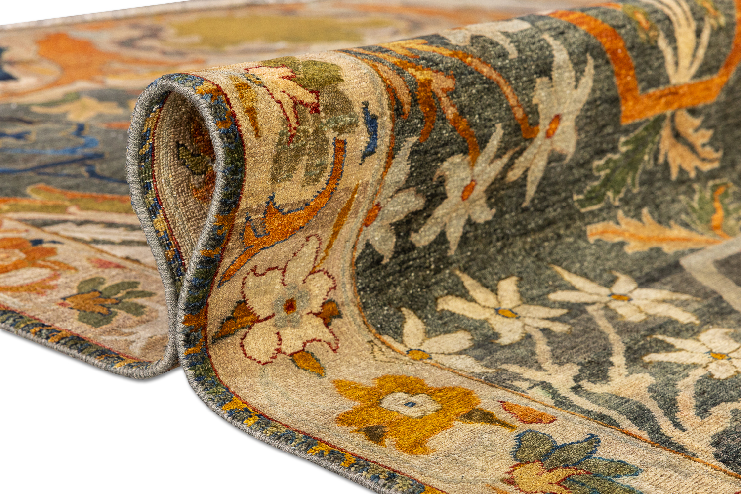 Ковёр Шерсть ZIEGLER VINTAGE Индия ART de VIVRE AC228-GREY-MIX(249x312)