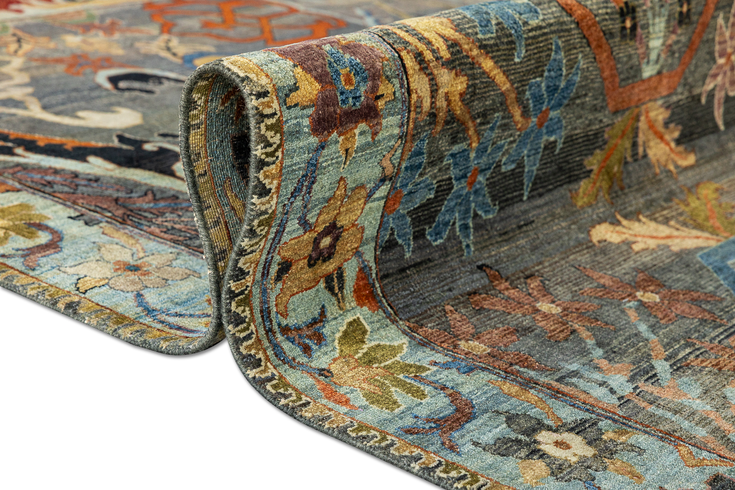 Ковёр Шерсть ZIEGLER VINTAGE Индия ART de VIVRE AC228-GREY-MIX(280x375)