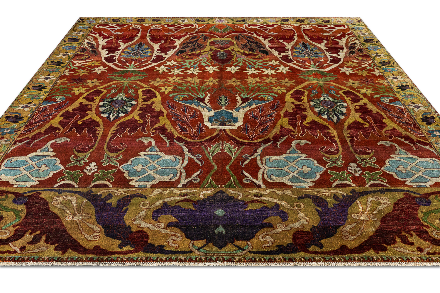 Ковёр Шерсть ZIEGLER VINTAGE Индия ART de VIVRE AC228-ORANGE-MIX(242x310)