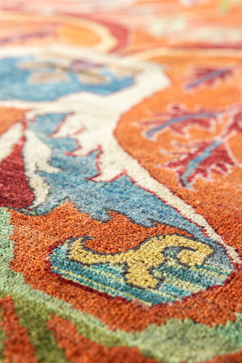 Ковёр Шерсть ZIEGLER VINTAGE Индия ART de VIVRE AC228-ORANGE-MIX(242x310)