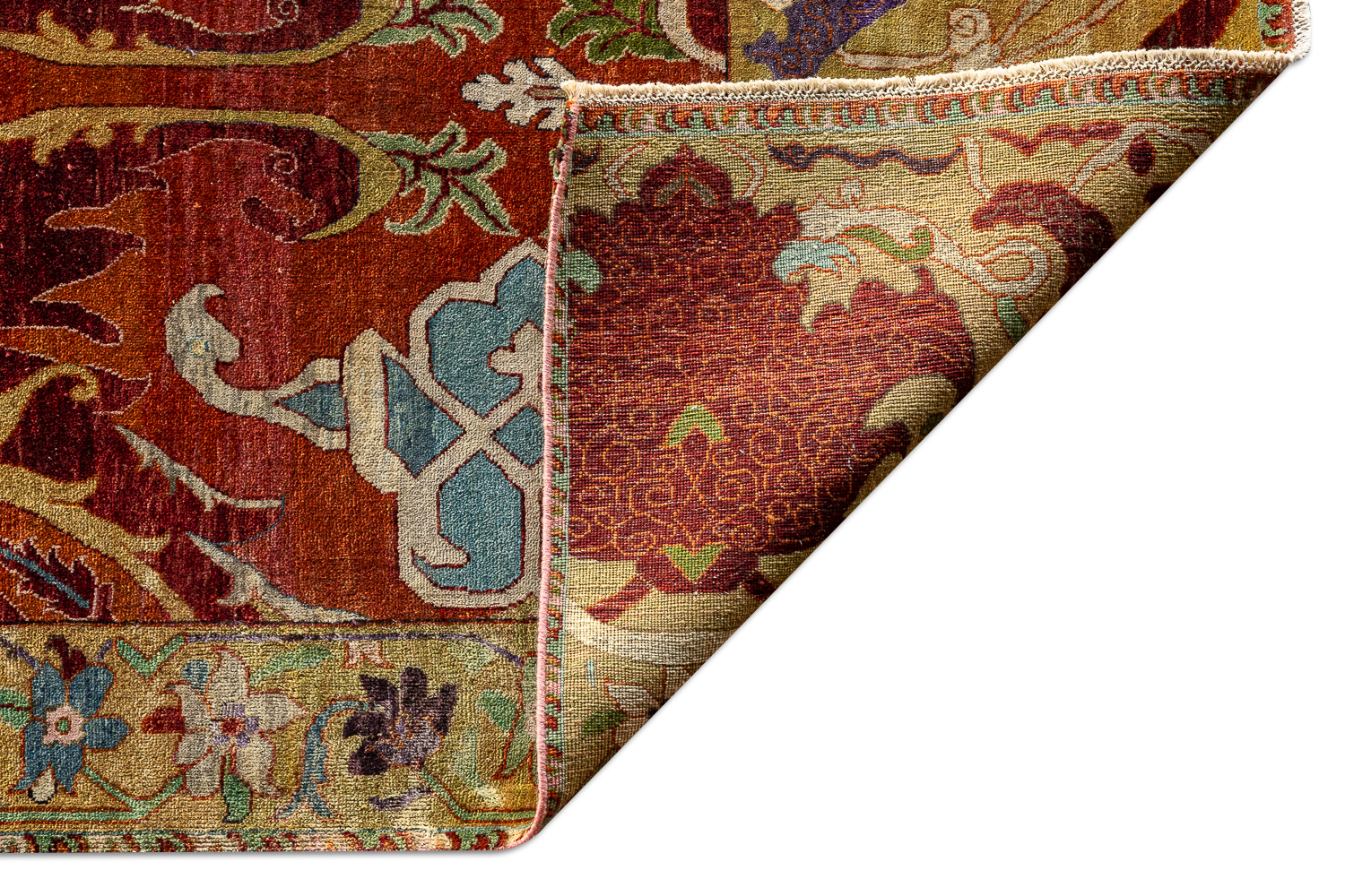 Ковёр Шерсть ZIEGLER VINTAGE Индия ART de VIVRE AC228-ORANGE-MIX(242x310)