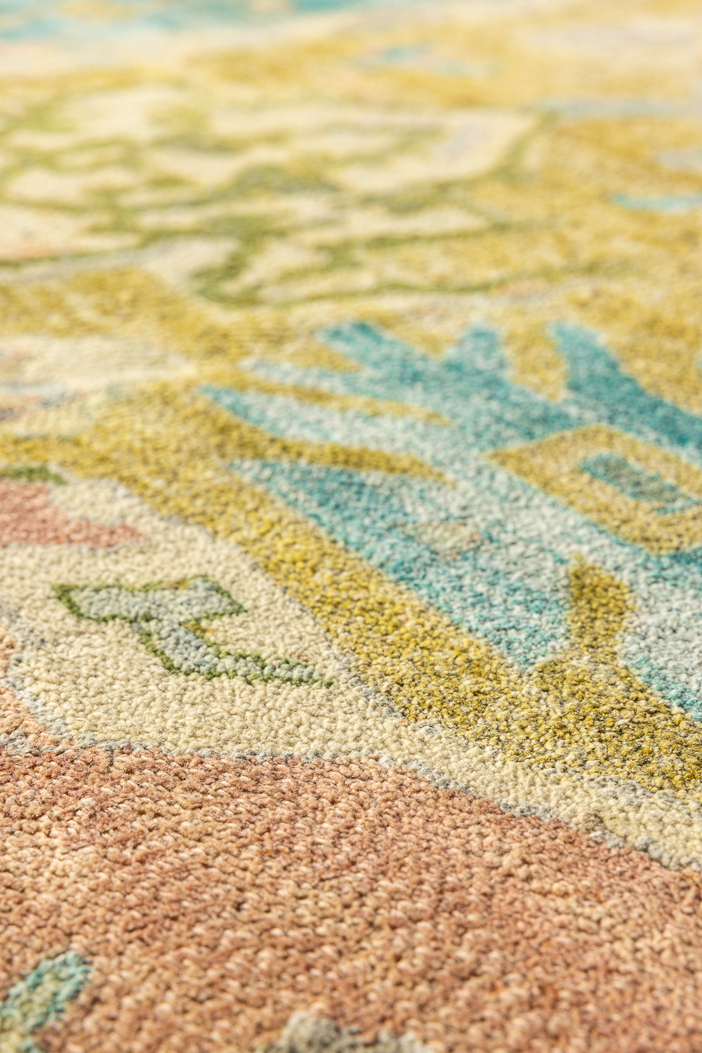 Ковёр Шерсть ZIEGLER VINTAGE Индия ART de VIVRE AJ129-BROWN-MIX(300x379)