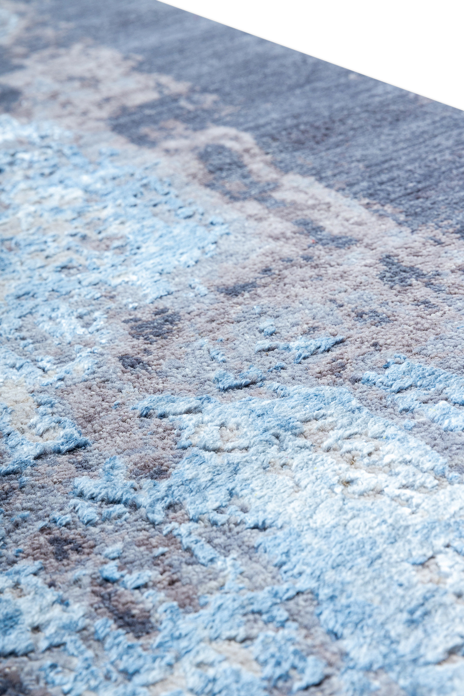 Ковёр_Шерсть/Шёлк/_WEST HOLLYWOOD_Индия_BOR1-GREY-BLUE