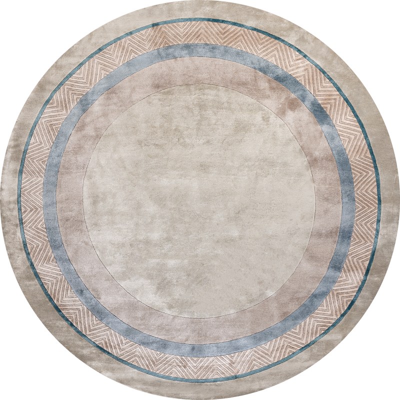 Ковёр_Арт-шёлк//_PRISMATIC_Индия_VISION-05-COLOR-1(Round)