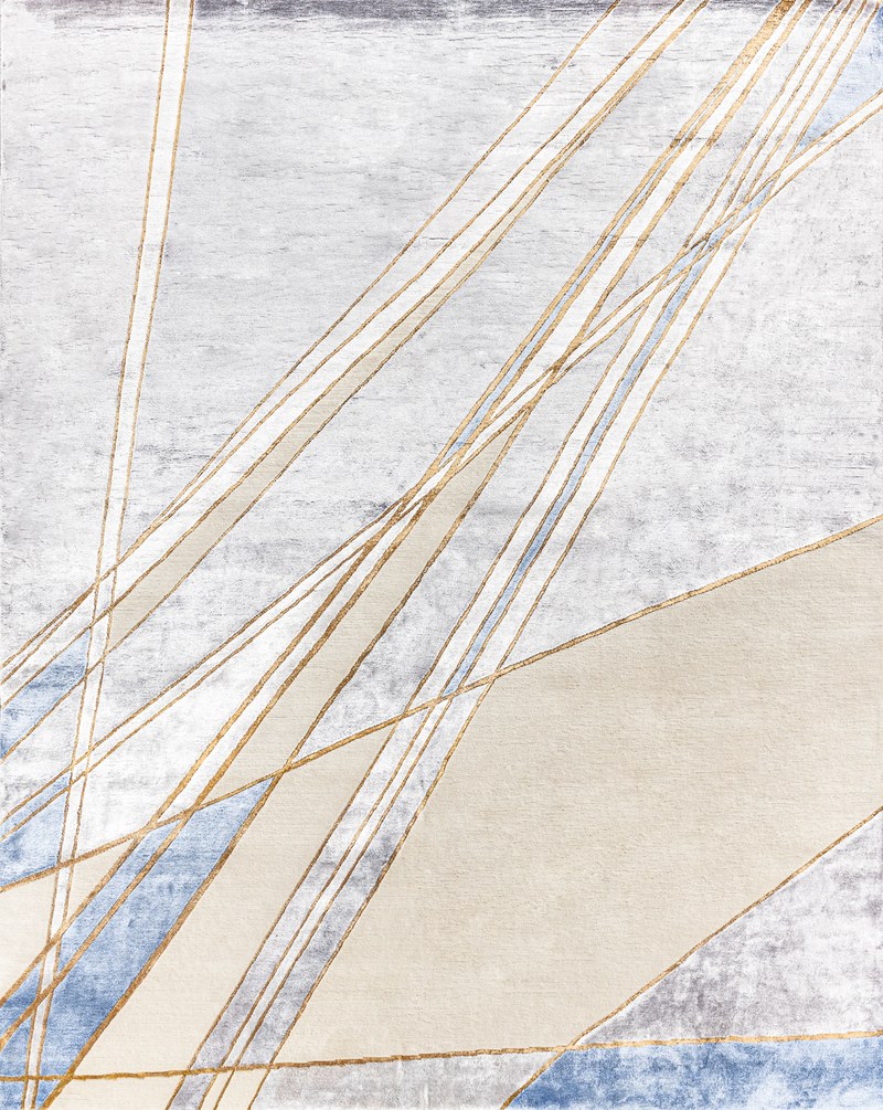 Ковер Шерсть/Арт-шёлк SKY LINES Индия ART de VIVRE SKYLINES-1-COLOR-1