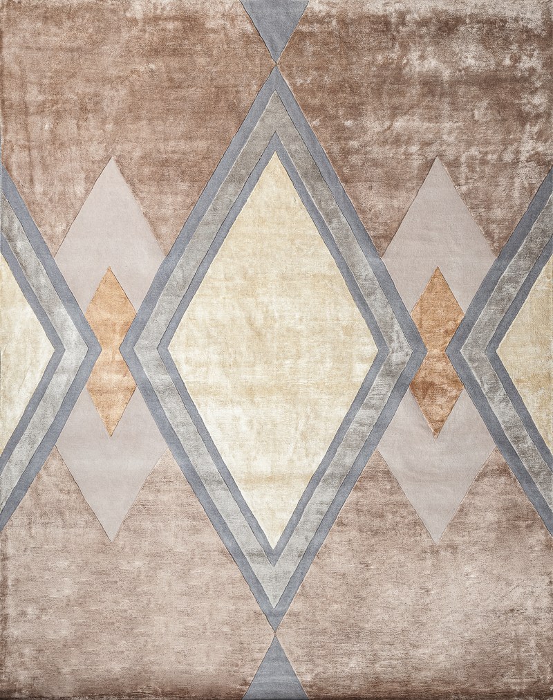 Ковер Шерсть/Арт-шёлк CARTIE COLLECTION Индия ART de VIVRE ART DECO-06-A018