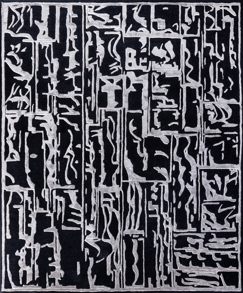 Ковёр Шерсть/Арт-шёлк Art de Vivre by DETALI Индия ART de VIVRE design Elena Lushkina «RELIEF-5»