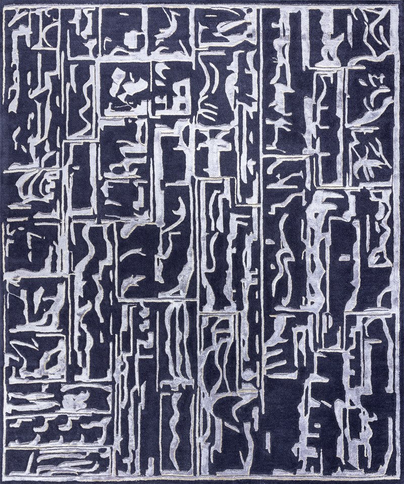 Ковёр Шерсть/Арт-шёлк Art de Vivre by DETALI Индия ART de VIVRE design Elena Lushkina «RELIEF-6»