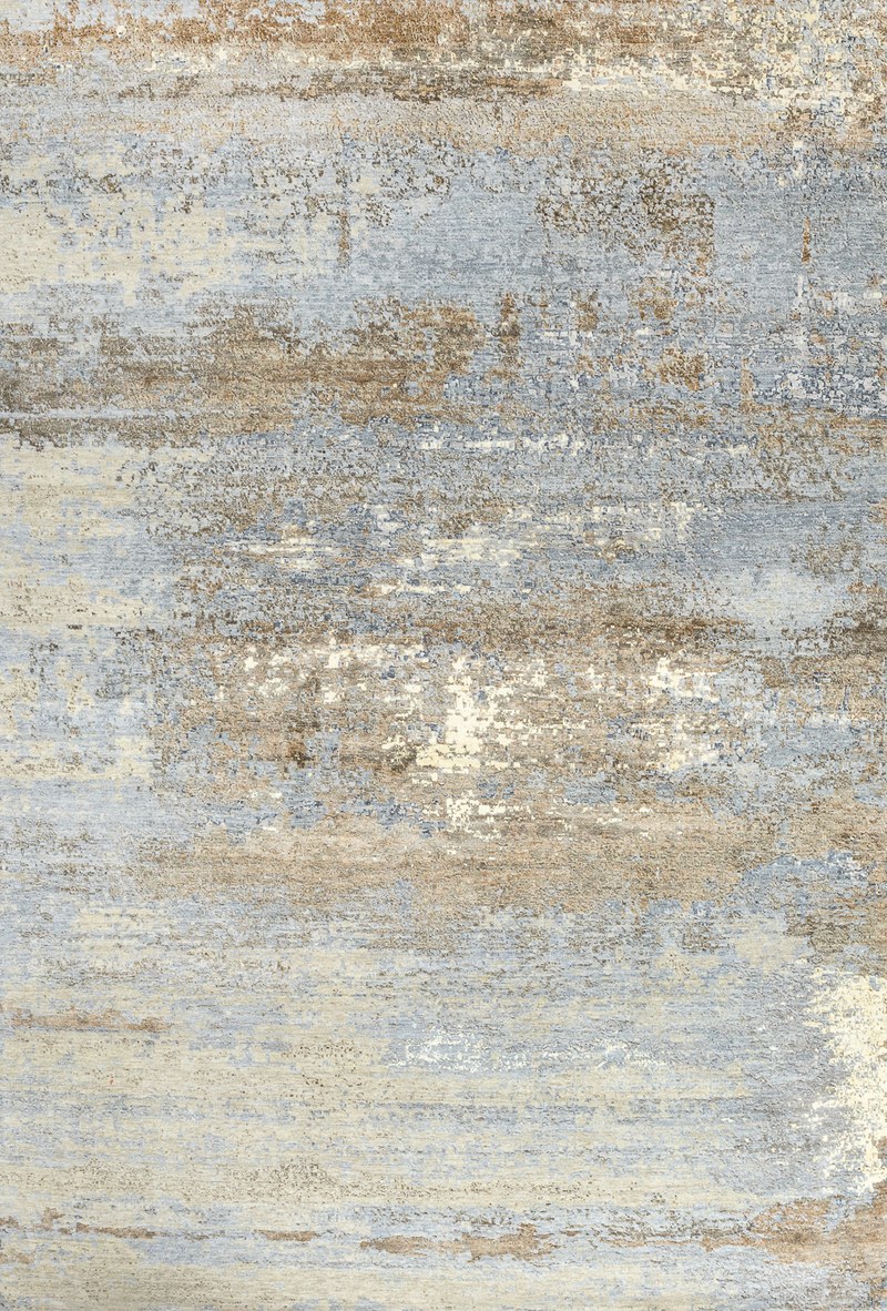 Ковёр Шёлк/Шерсть WEST HOLLYWOOD Индия ART de VIVRE PJ2103-SILVER-GREY