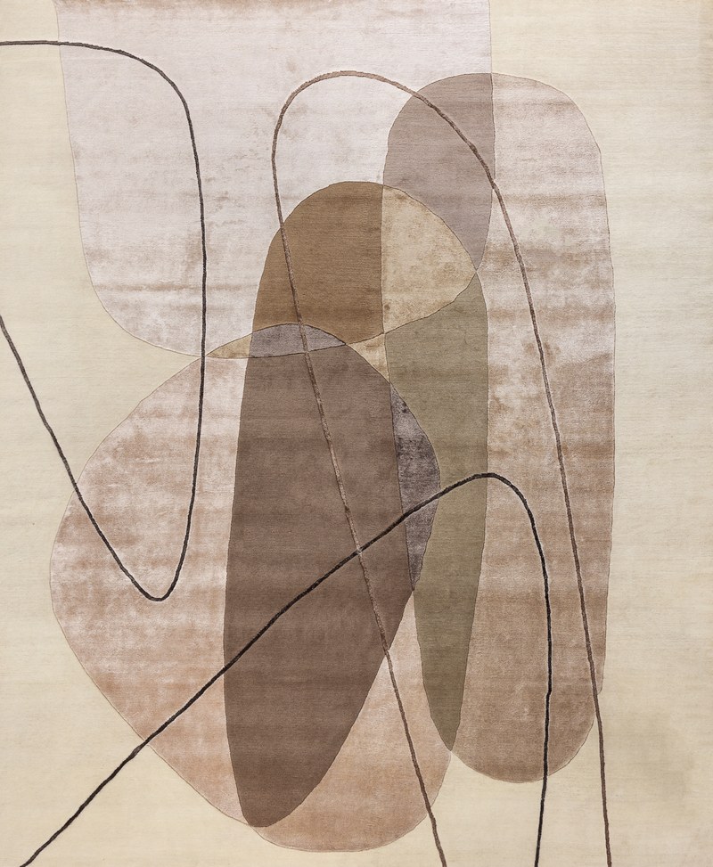 Ковёр Шерсть/Арт-шёлк INTERSECTION Индия ART de VIVRE SHAPES-02