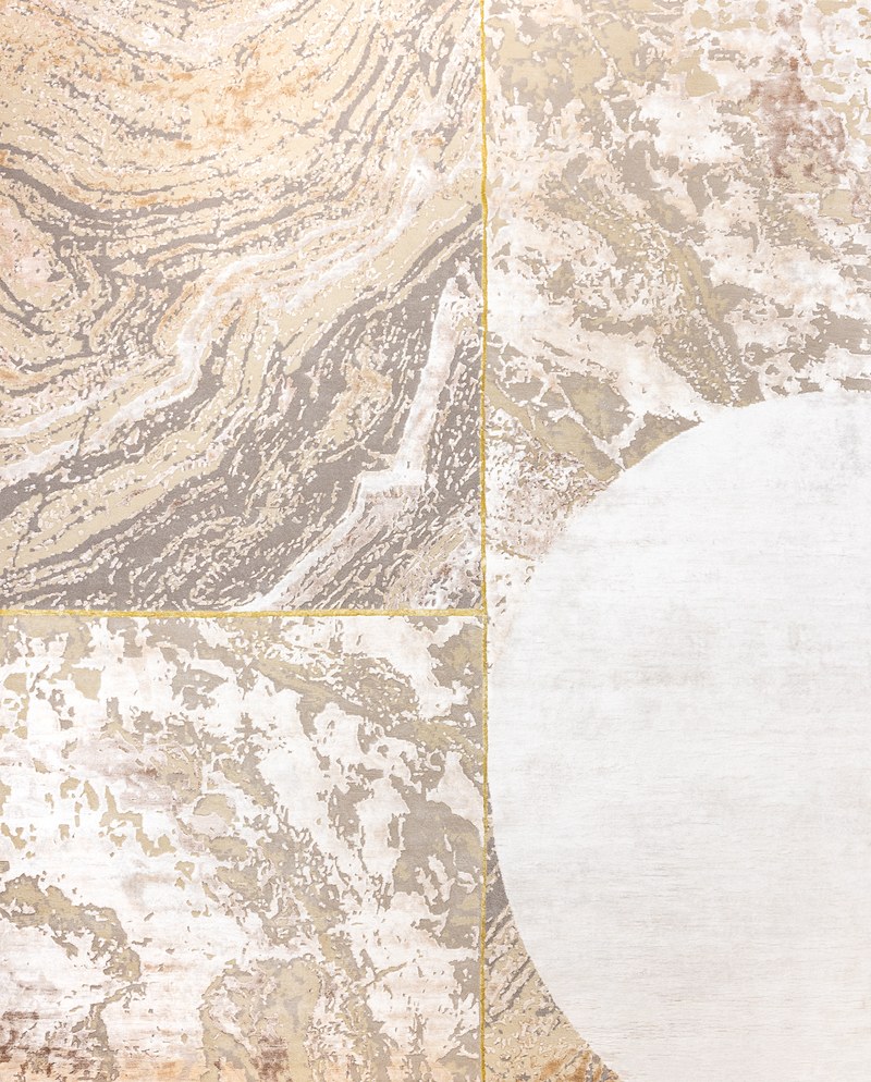 Ковёр_Арт-шёлк/Шерсть/_MARBLE T_Индия_MARBLE-LINES-5-COLOR-1