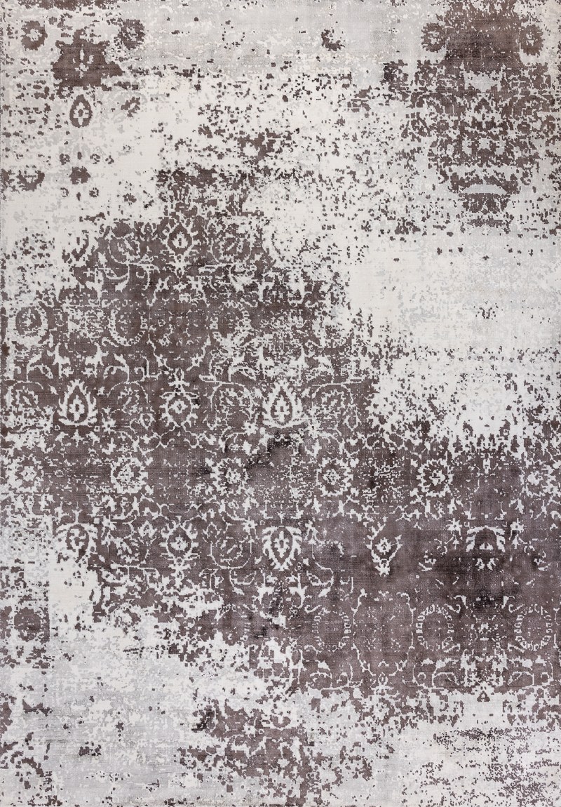 Ковёр Арт-шёлк GUDINI ИНДИЯ ART de VIVRE 010-SILVER-BROWN